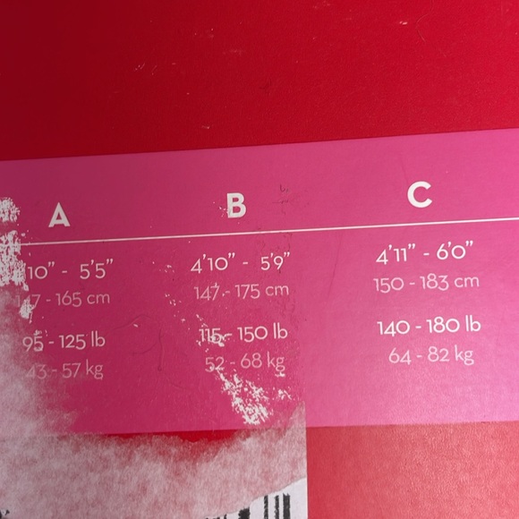 SPANX Marled Tights All Day Shaping Patterned Leg Size B Gray NEW - Picture 3 of 3